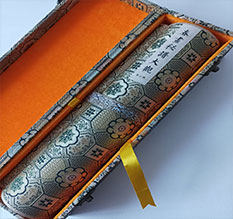 渑池书画装裱案例